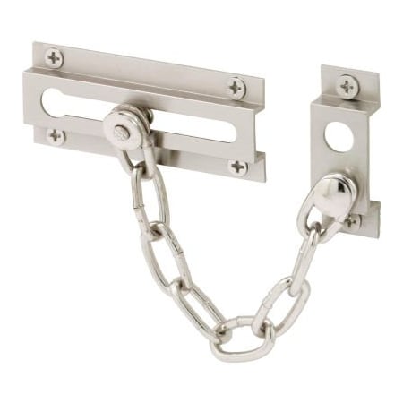 Prime-Line Prime-Line Chain Door Guard, Satin Nickel U 10304